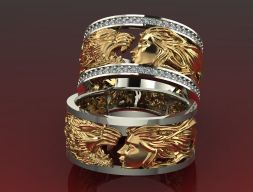 Magerit INSTINTO Кольцо две версии 3D модель