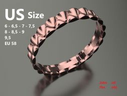 Модель 138 Camber Ring, размер США, модель для 3D-печати