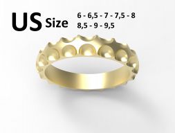 Модель 143 Кольцо Louis Vuitton US Размер LV 3D модель