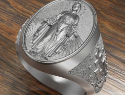 Модель 3D-печати Богоматери Благодати