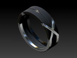 кольцо-головоломка 3D модель