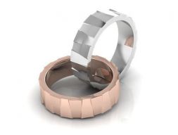 Помолвочное кольцо 3D модель