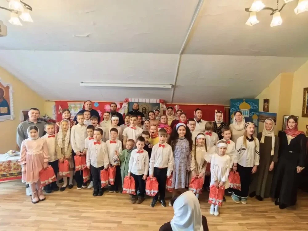 Пасхальный праздник в Воскресной школе