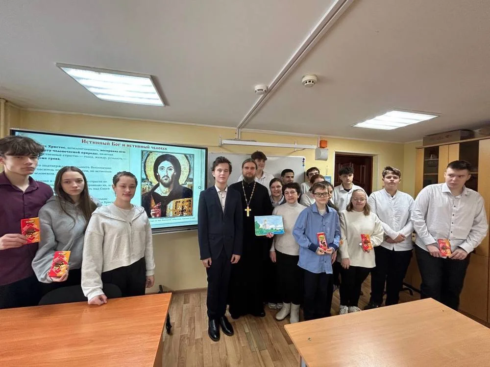 Миссионерская акция «Рождество — Богоявление» в школах села