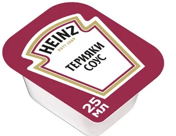 Соус Терияки Хайнц порц. 25 мл\125шт