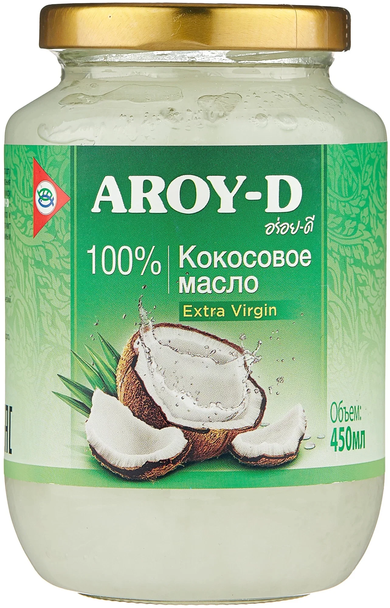 Кокосовое масло Арой 450мл ст/б. 12шт/кор.