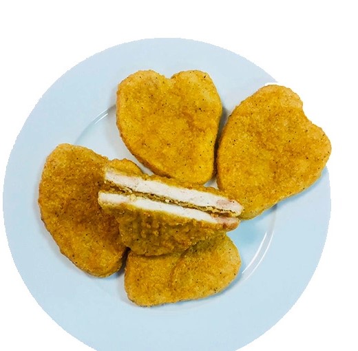 Котлета курин готовая 100гр фас 1кг Каргил (16кг/кор.)Полуфабрикаты, содержащие мясо цыплят-бройлеров, рубленые формованные панированные замороженные. «ПФ 100»
