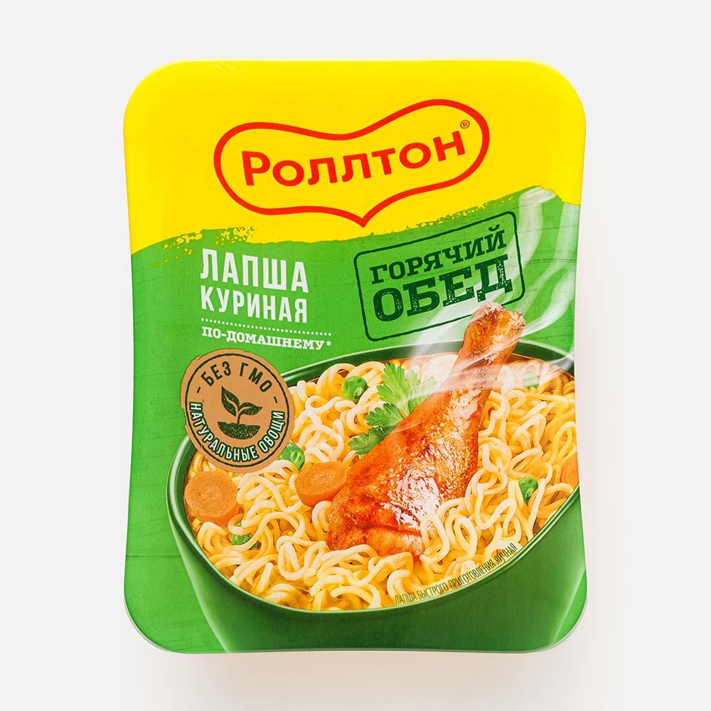 Ролтон Лапша ТАРЕЛКА курица по-домашнему 90гр.*24шт.