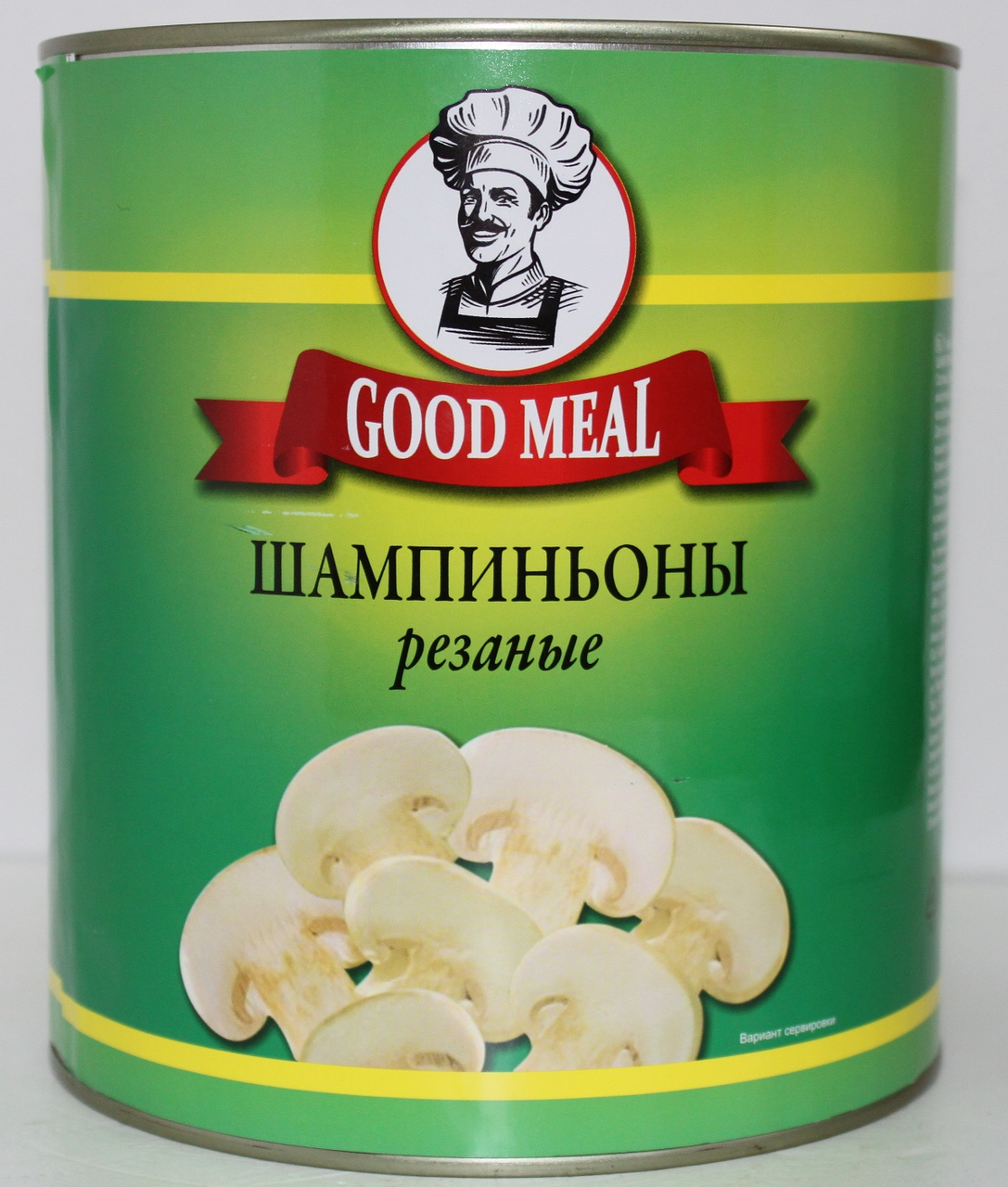 Шампиньоны резаные 850 мл. ж/б Наше Ваше