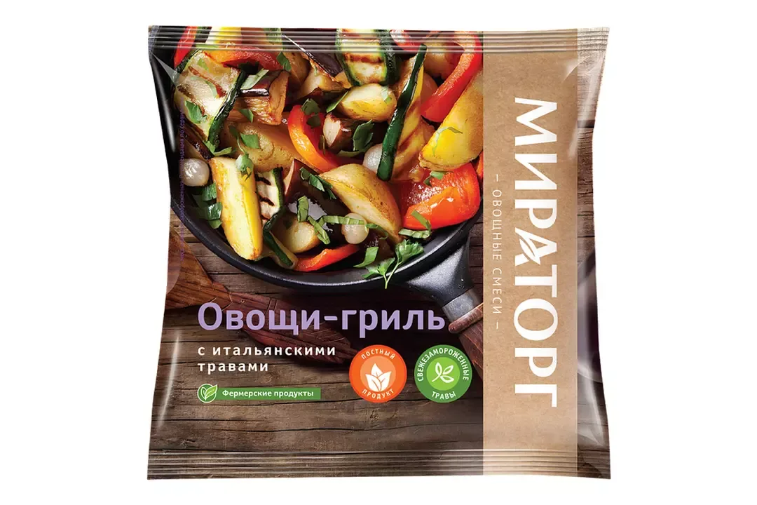 Овощная смесь Мираторг Овощи гриль Итальянские травы 400г