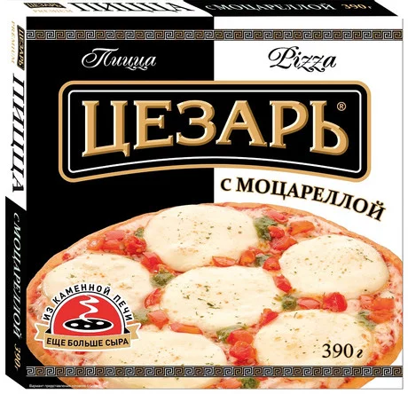 Пицца Цезарь с моцареллой 390г