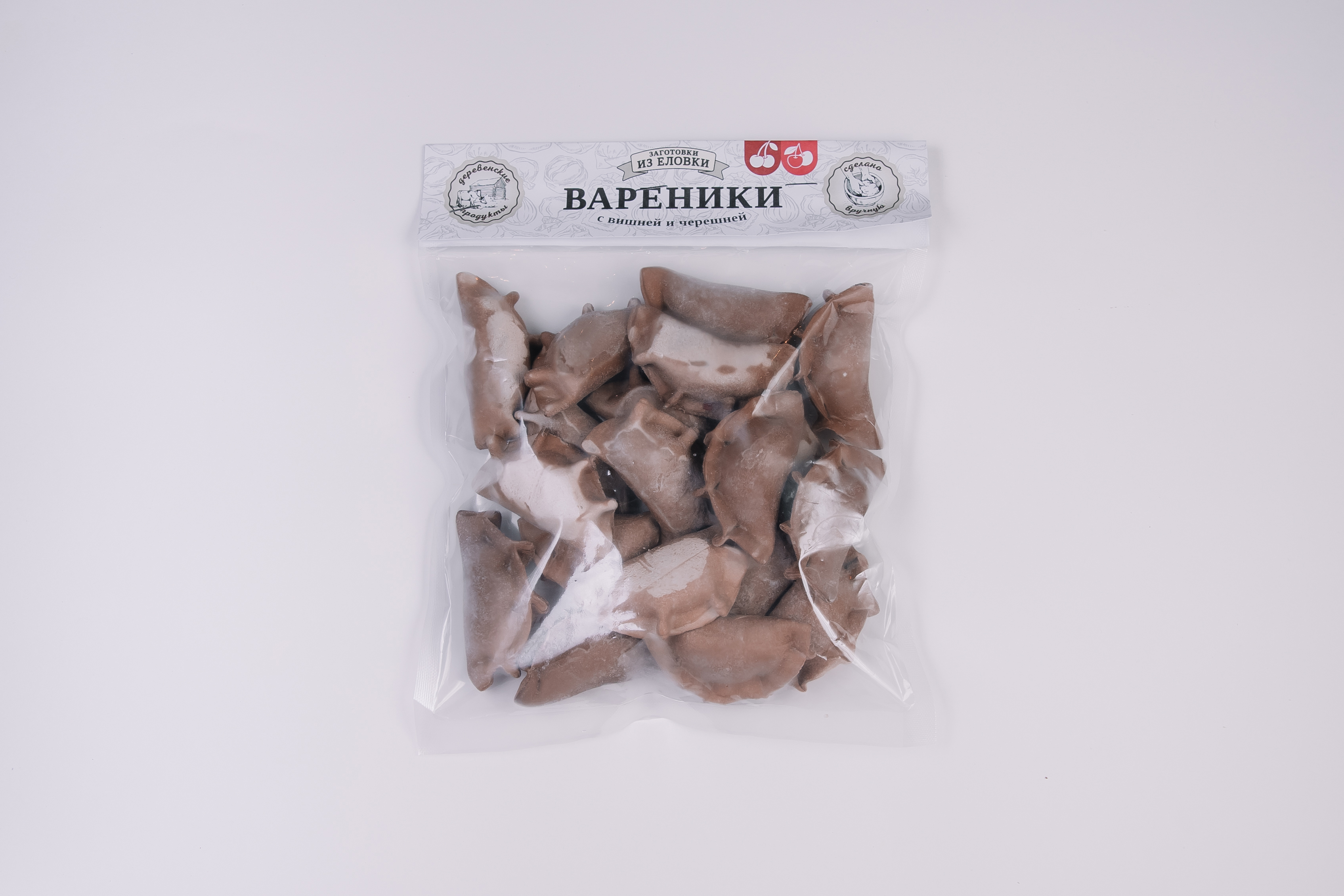 Вареники с вишней и черешней п/ф