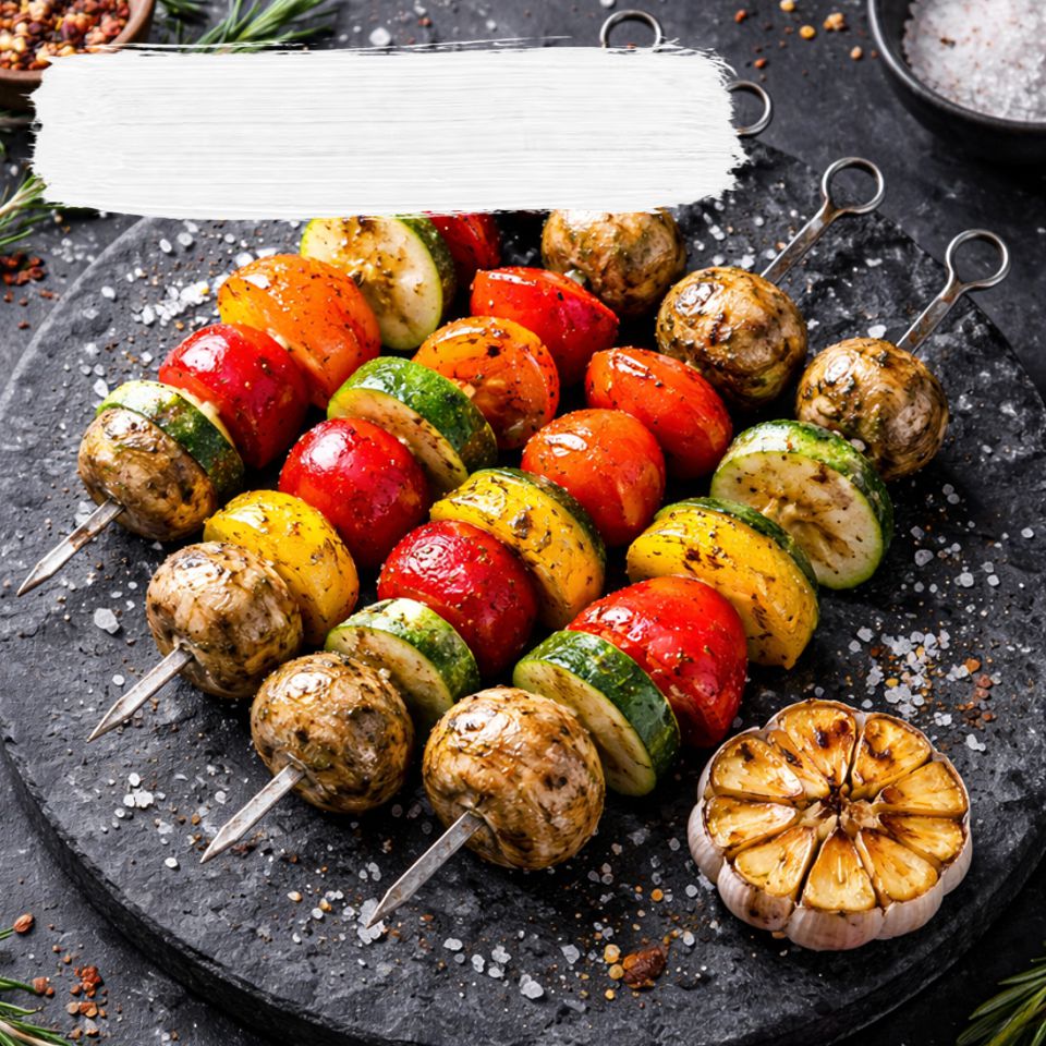 BBQ овощи