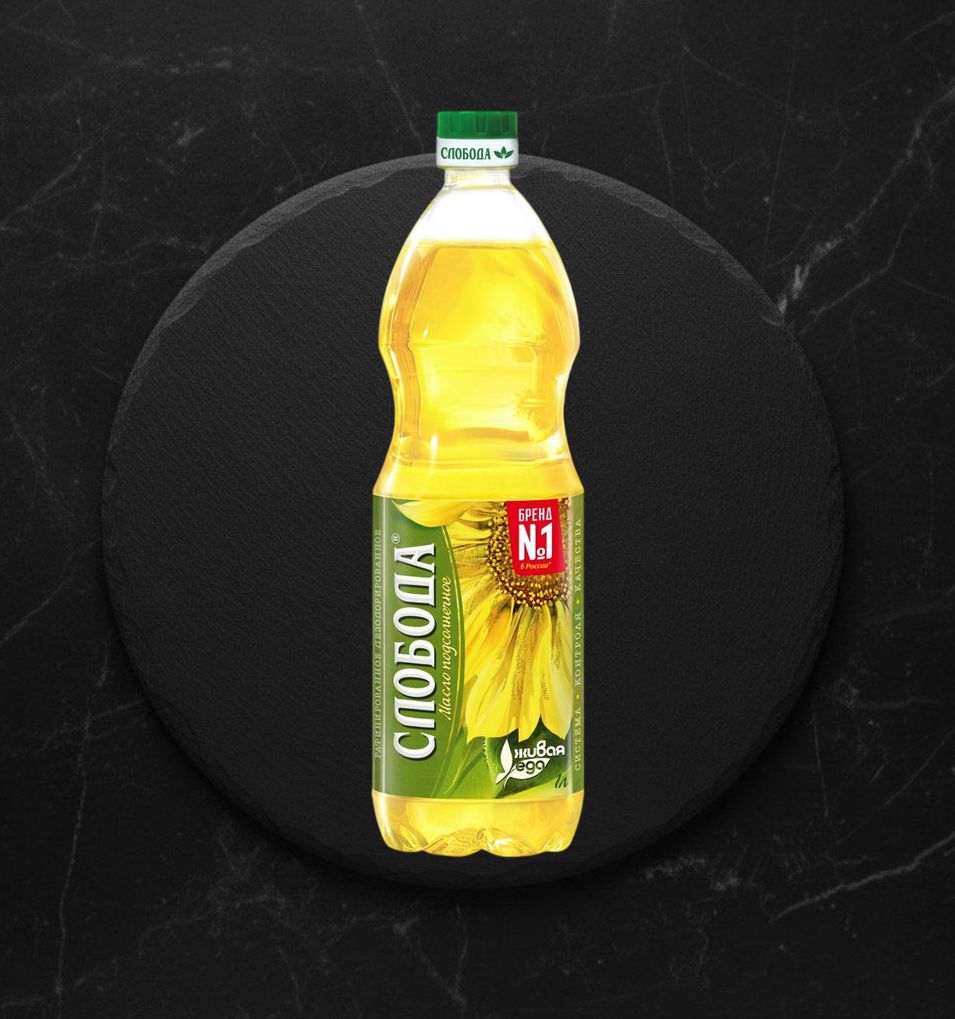 Масло Слобода Раф. 1л