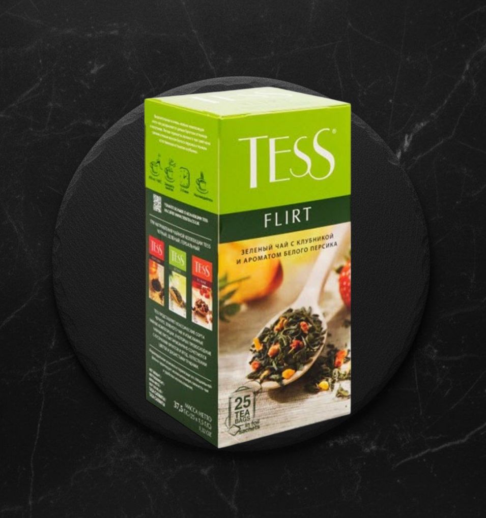 Чай зелёный Tess Flirt (Тесс Флирт) 25п
