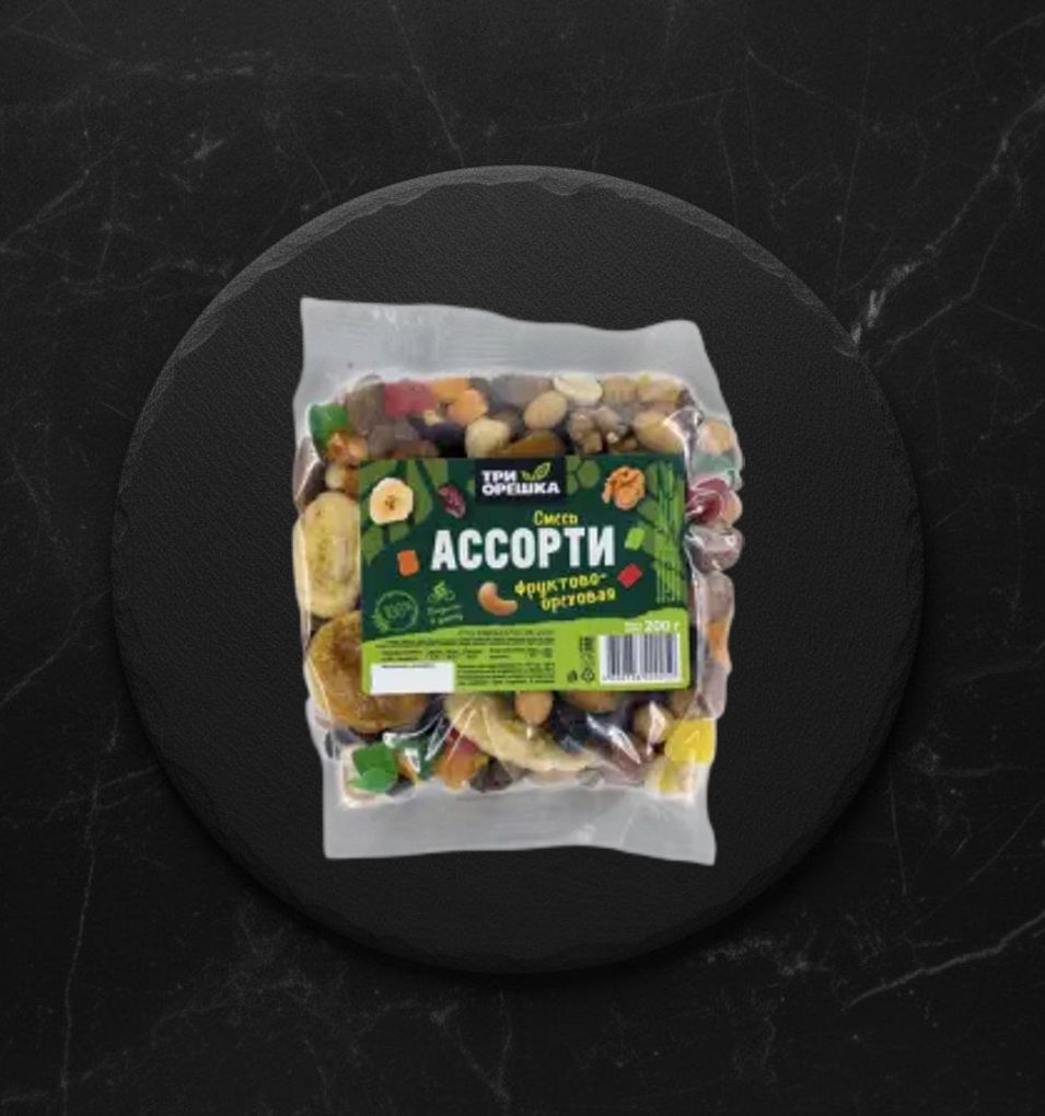Ореховая смесь Ассорти 140г Три Орешка