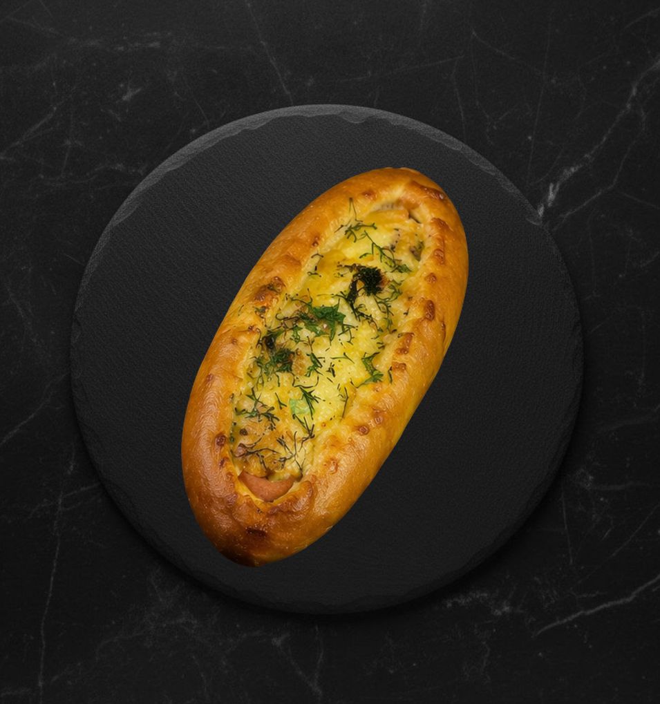 Хот Дог с Сосиской и Сыром 200 гр шт Мясн. Центр