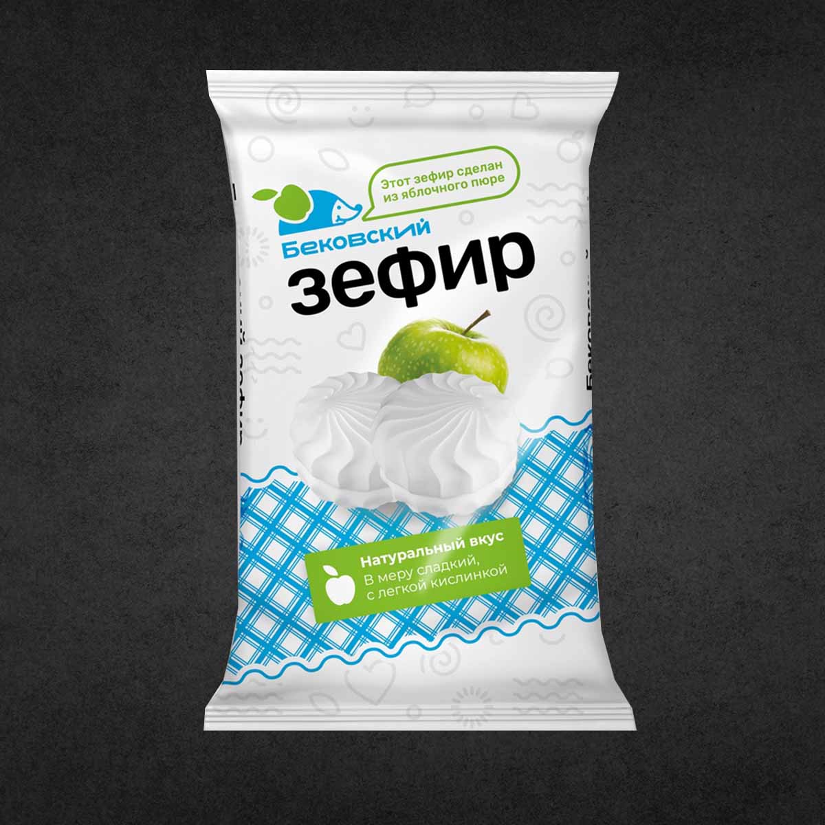 Зефир Ванильный Бековский 250г ГОСТ