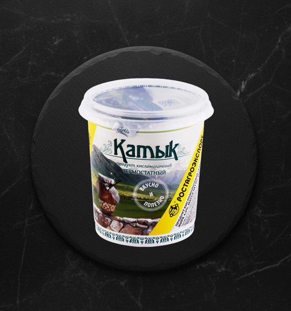 Продукт кисломол. РОСТАГРОЭКСП. КАТЫК термостатн 4% 300гр стакан