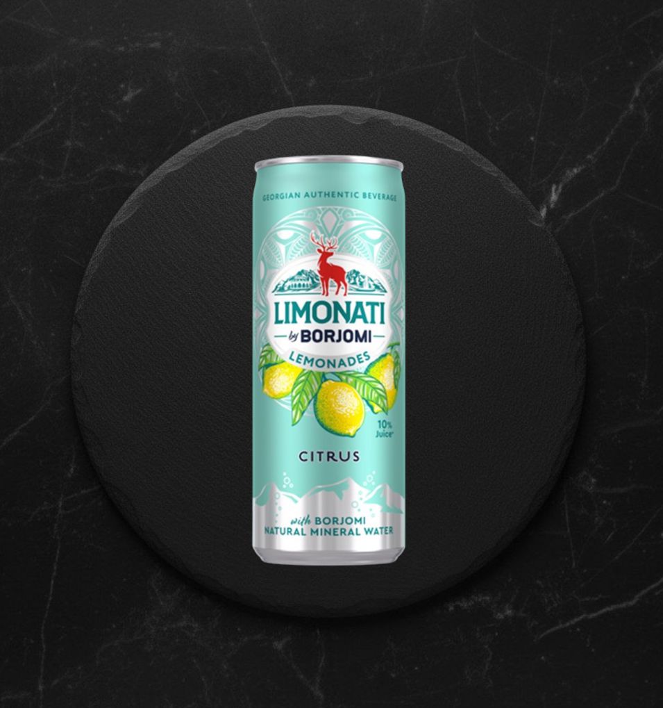 Лимонад BORJOMI Limonati Цитрус газ 0,33л (ж/б)