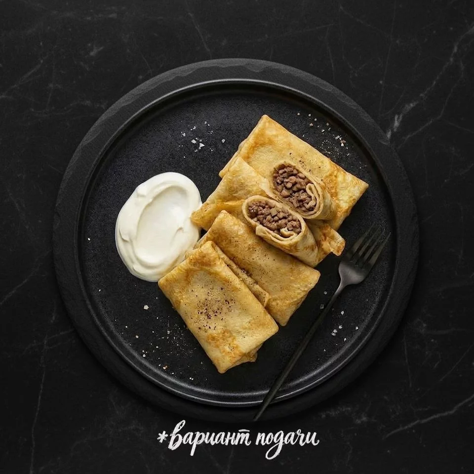 Блины Брусянские с Мясом вес