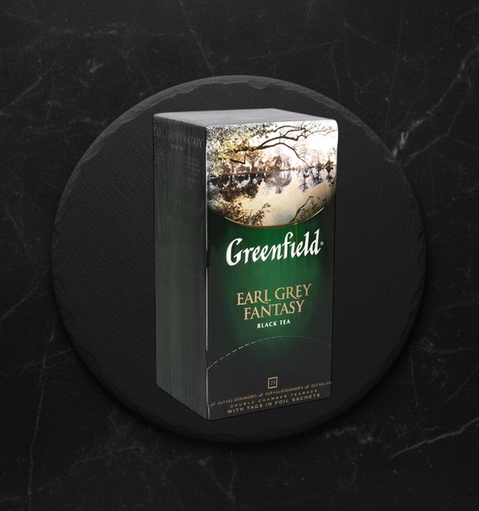 Чай чёрный Гринфилд Earl Grey Fantasy 25п