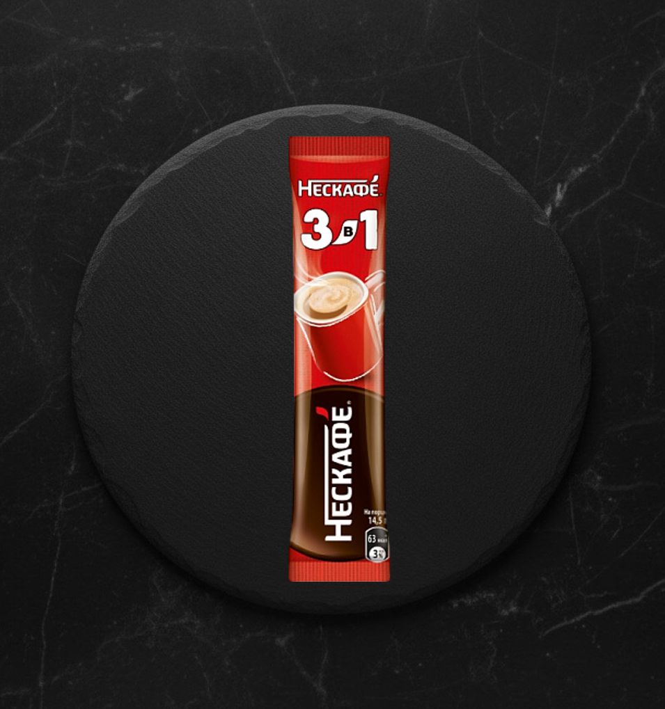 Коф. смесь Нескафе "3 в 1 Классик" 14,5 г.