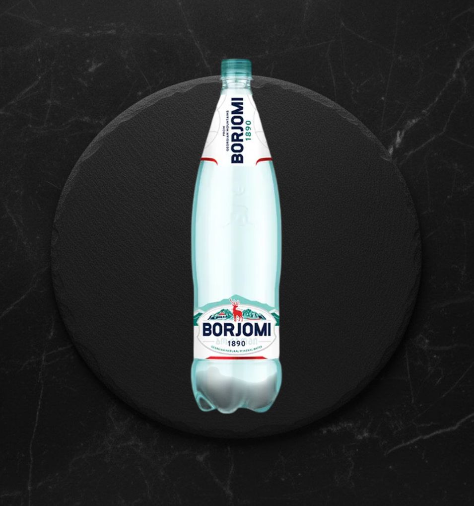 Вода минеральная BORJOMI газ. 1,25л (ПЭТ)