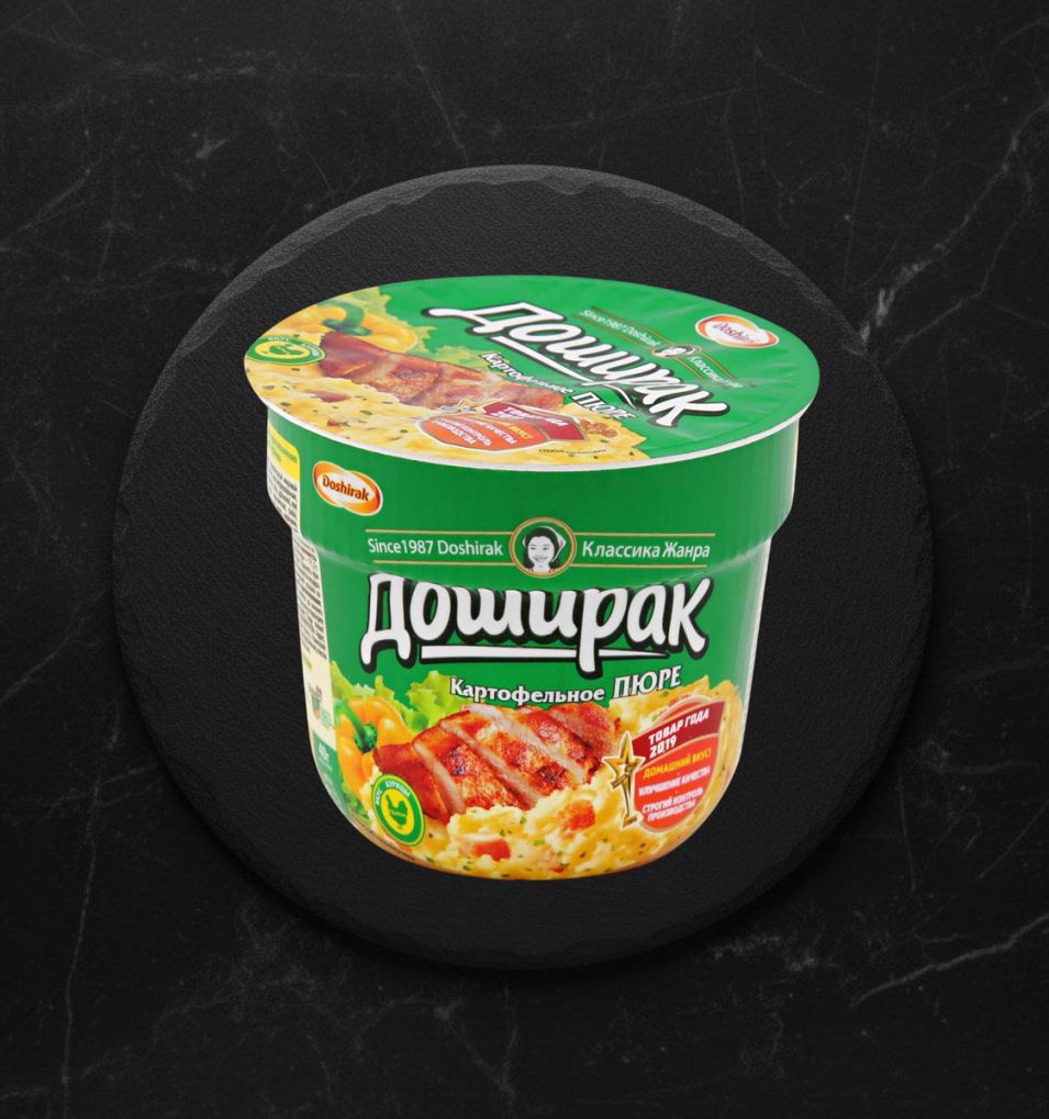 Пюре картофельное БП Доширак со вкусом курицы 40г