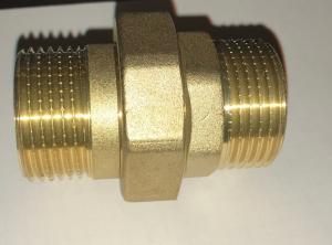 Американка прямая 1" НР/НР плоское соединение латунная [4-40], TIM, HKM044