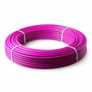 Труба Ø 20 * 2.8 Pink - PEX-b с кислородным барьером EVOH фиолет. [бухта 100 м], TIM, TPEX 2028-100 Pink