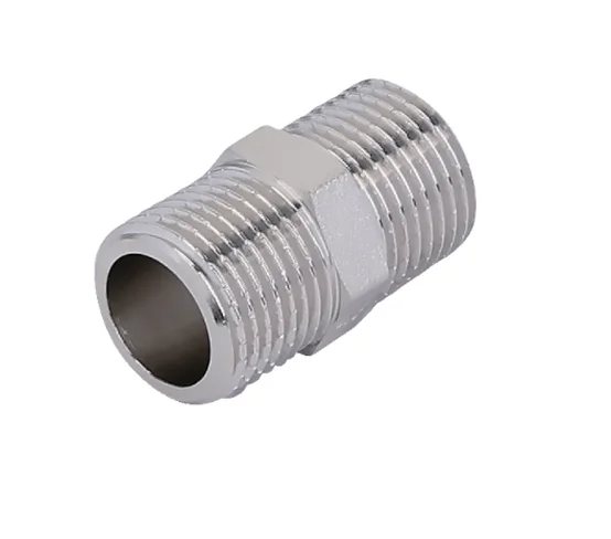 Ниппель усиленный 1" НР никелированный (ASM044N) [10-90], ZEISSLER, ZSr.161.0106A