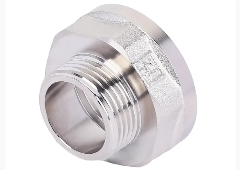 Переходник 3/8" * 1/4" ВР/НР никелированный (SFM089N) [10-450], ZEISSLER, ZSr.161.050302