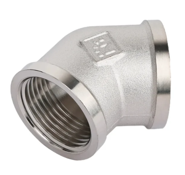 Угол 45° - 3/4" ВР никелированный [10-100], ZEISSLER, ZSr.162.034505