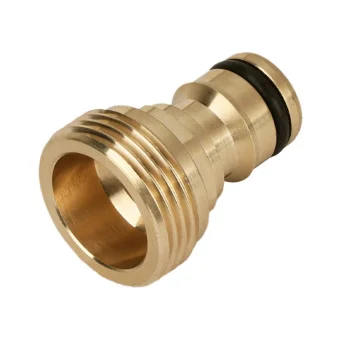 Адаптер штуцерный * 1/2" НР поливочный латунный [10-300], TIM, FQ-M02