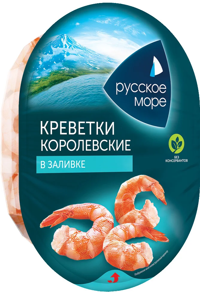 Мясо Креветки  Королевской в заливке РМ 180гр