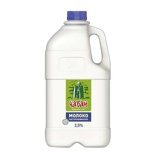Молоко Чабан 2,5% пастер. 2л пл/б