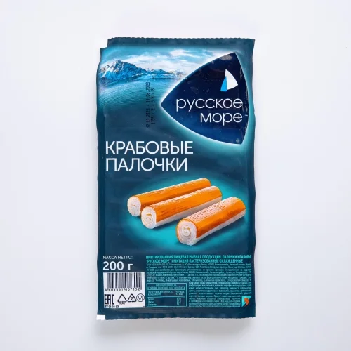 Крабовые палочки Русское Море 200гр