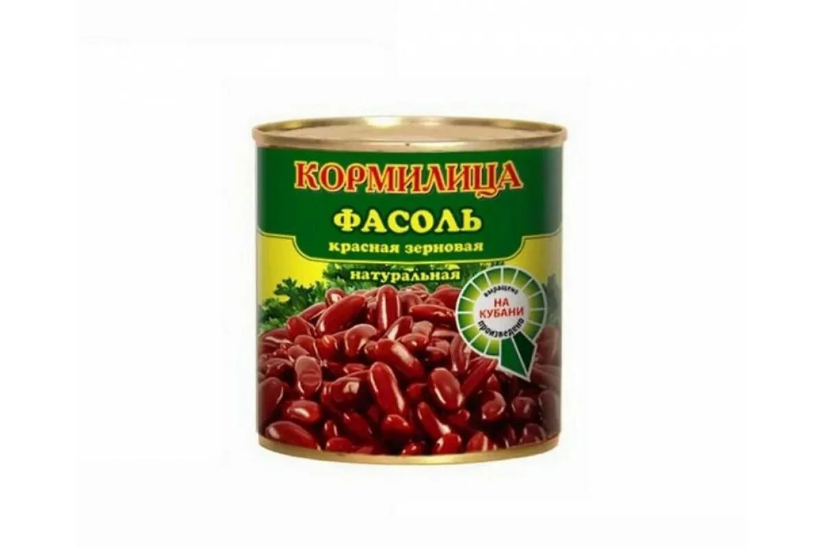Фасоль Кормилица красная 425г ж/б