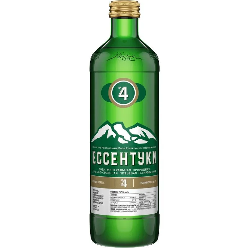 Вода мин. Есентуки №4   0,5л ст/б