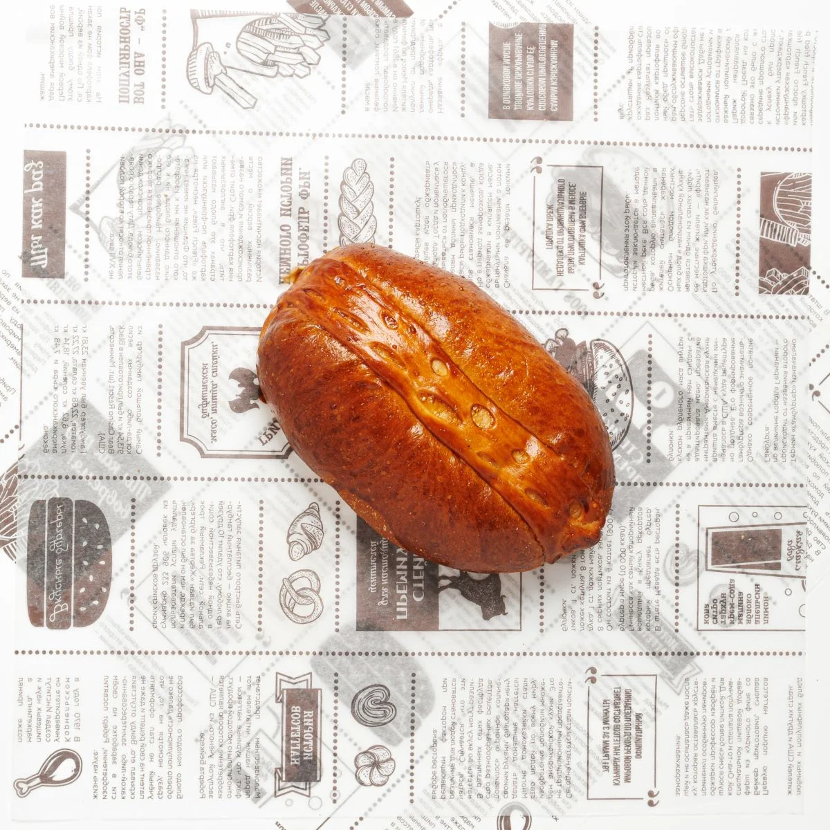 Булочка с клубникой ОВ