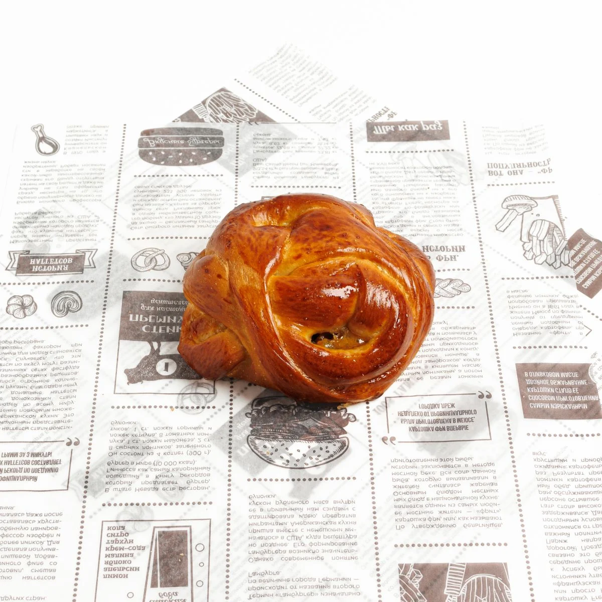 Булочка яблочная ОВ