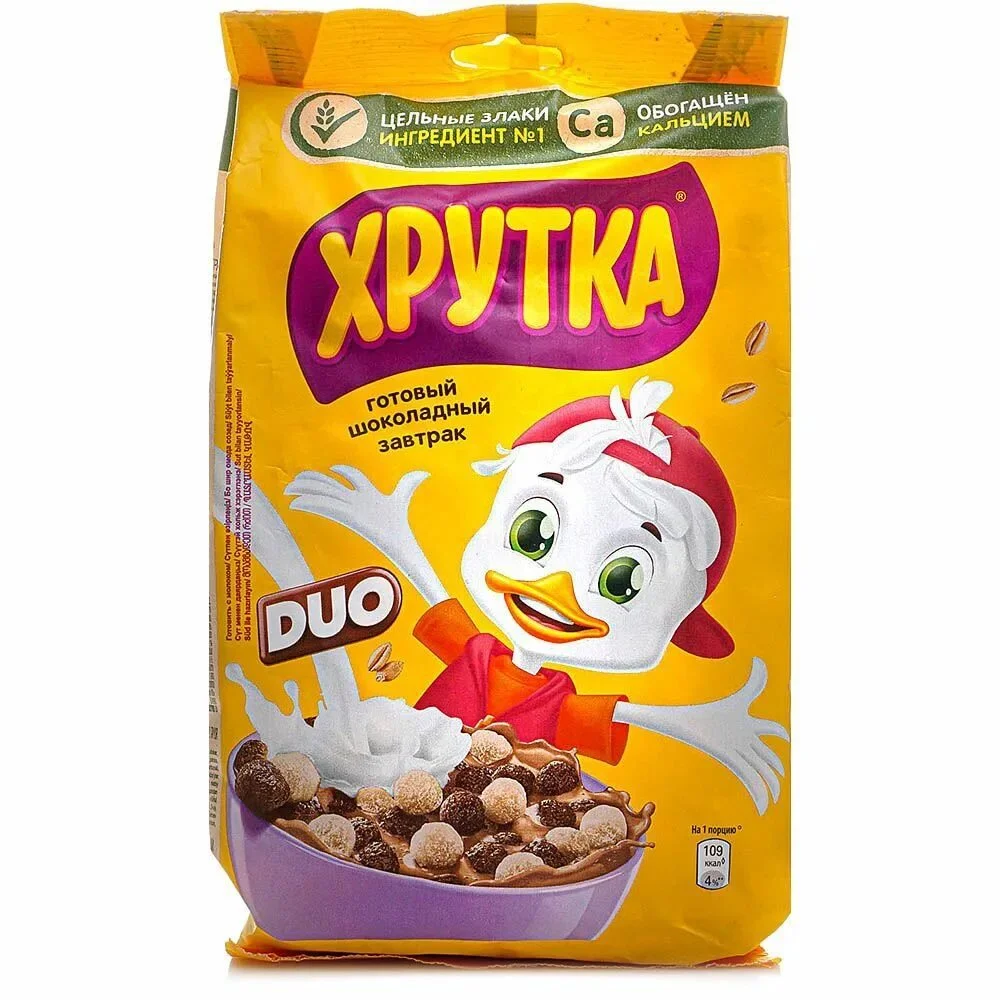 Готовый завтрак Хрутка  ДУО м/у 650 гр