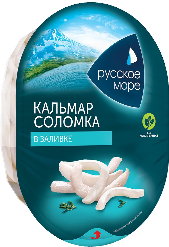 Мясо Кальмара  в заливке РМ 180гр