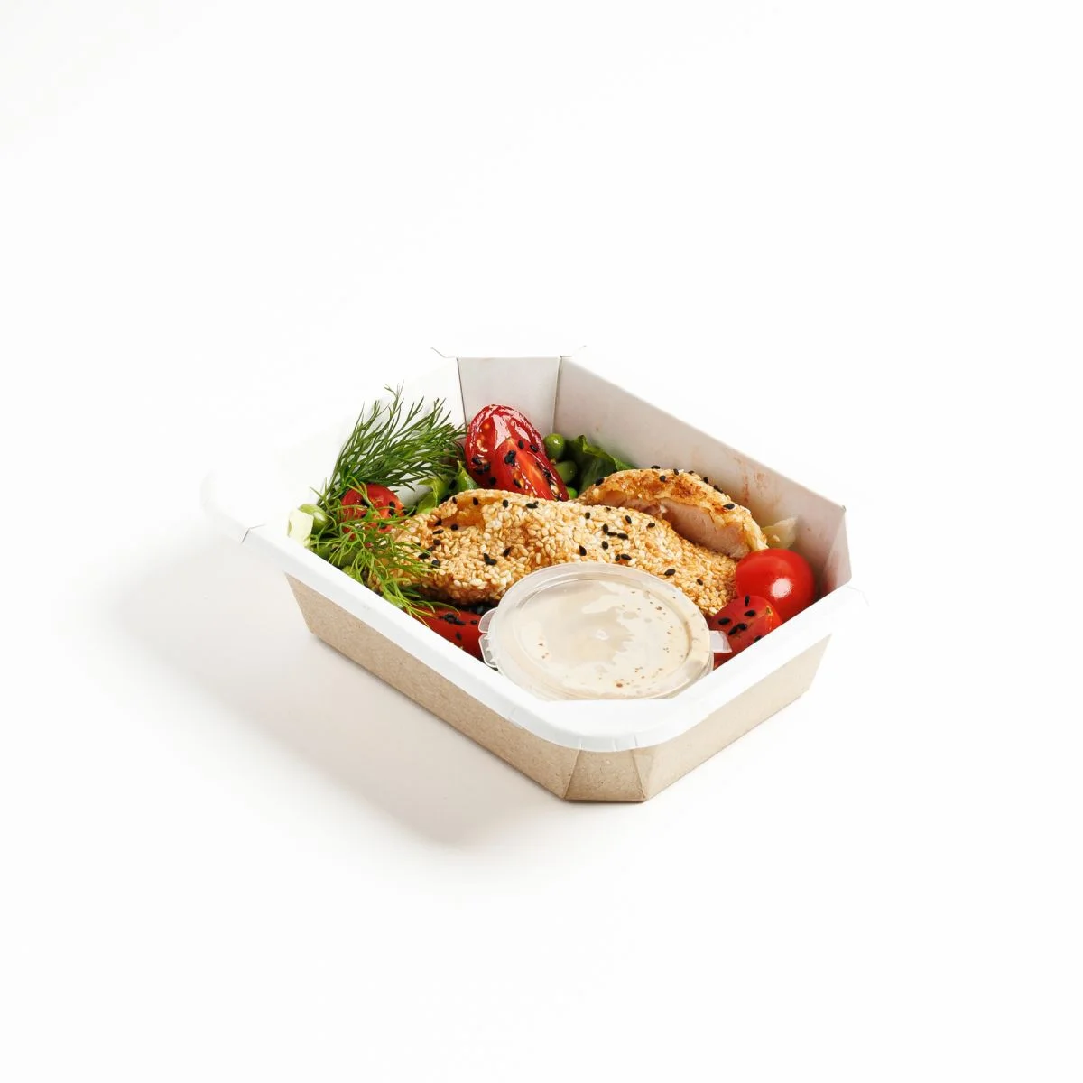 Салат Курица в кунжуте 250г