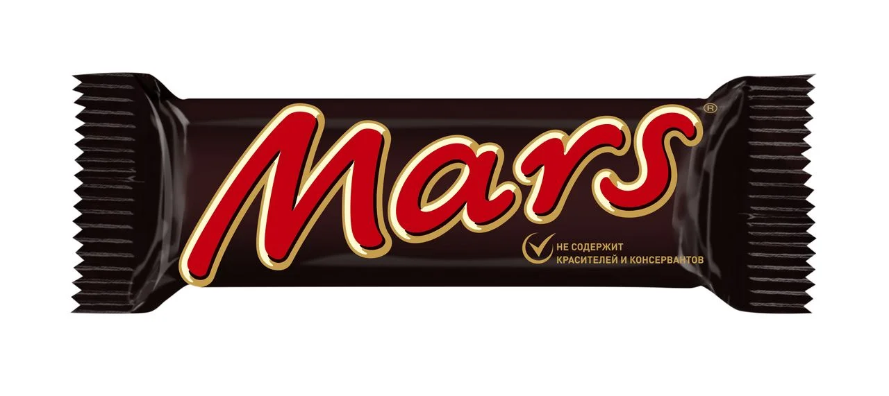 Батончик шок. Марс 50г