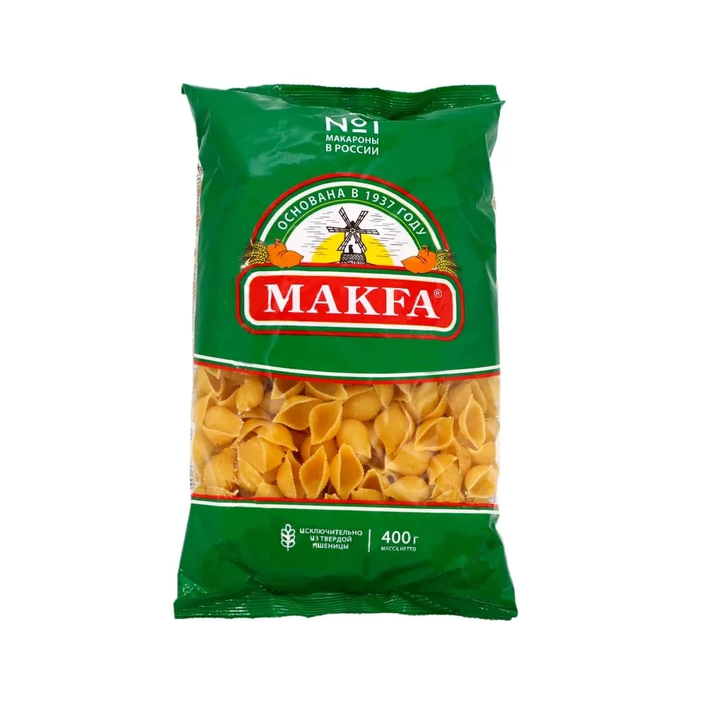 Макароны Макфа Ракушки 400г