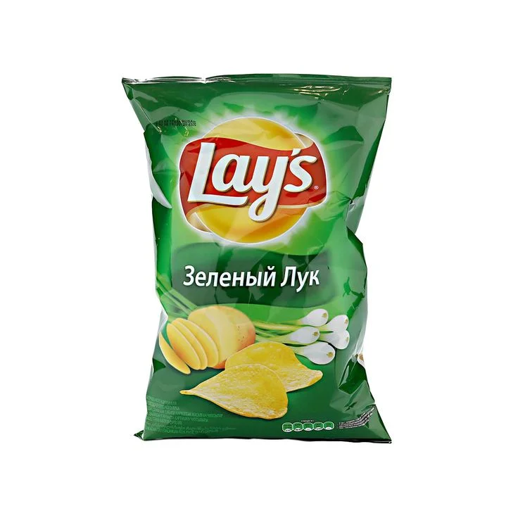 Чипсы Лейс зеленый лук 140г
