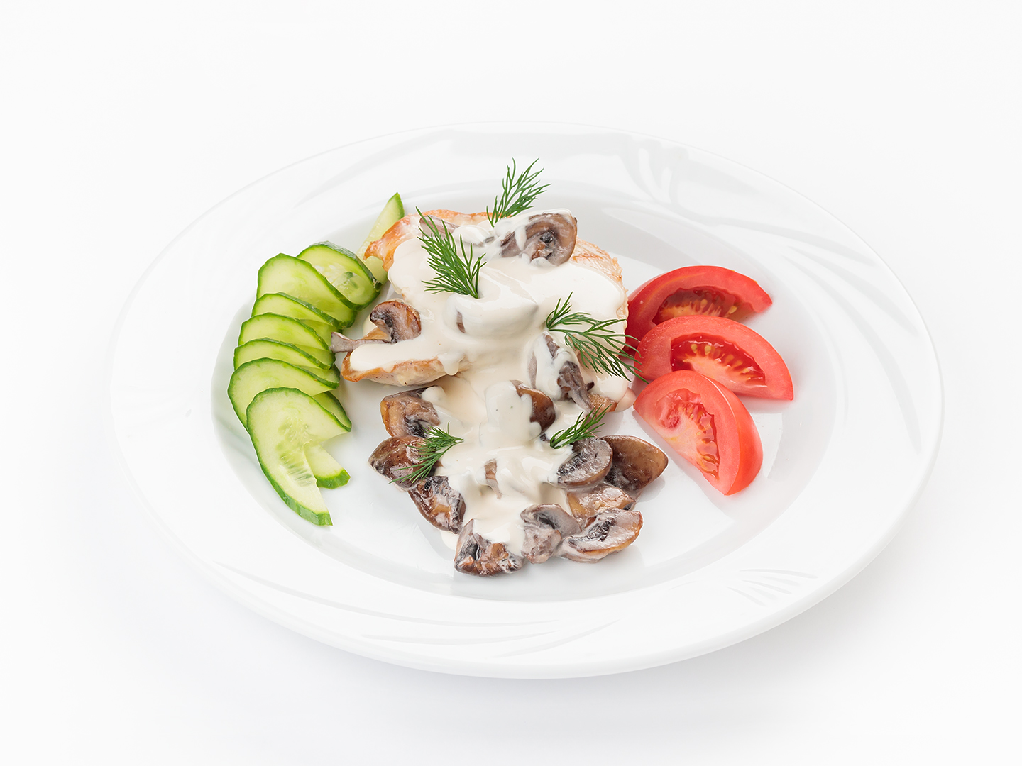 Куриное Филе с грибами
