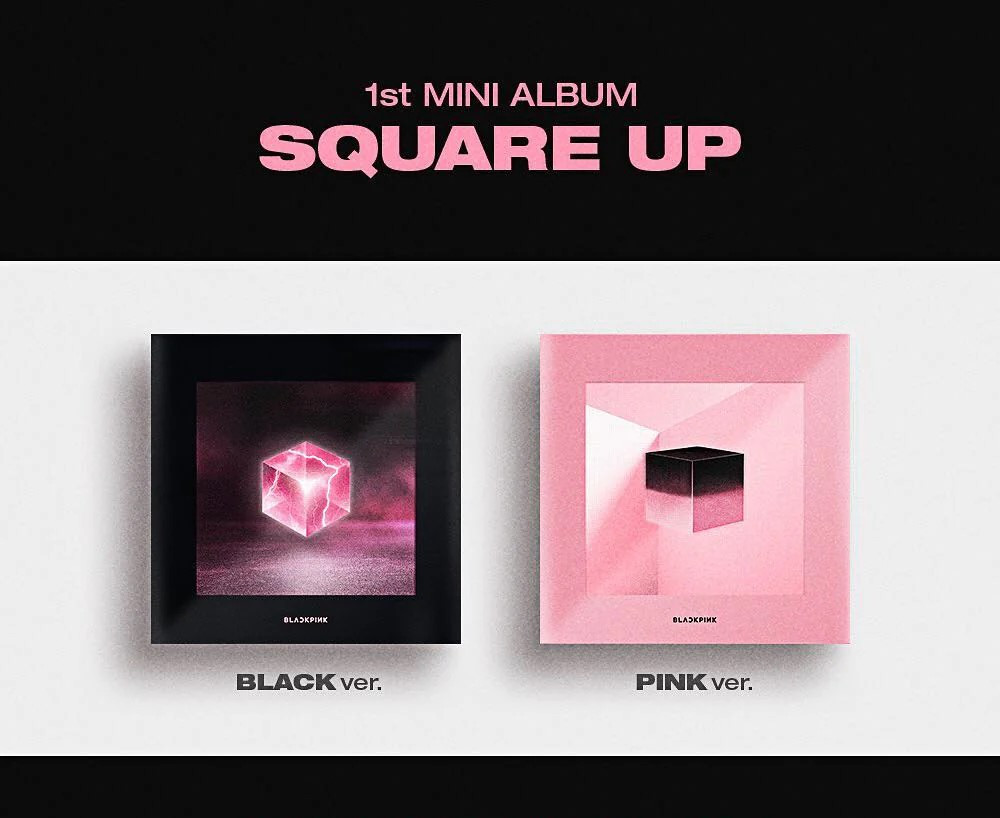 BLACKPINK SQUARE UP Альбом | RANDOM Ver. Официальный K-pop альбом (A/BP/SU)